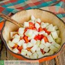 Ragoût de légumes aux pommes pour l'hiver - insolite et très savoureux