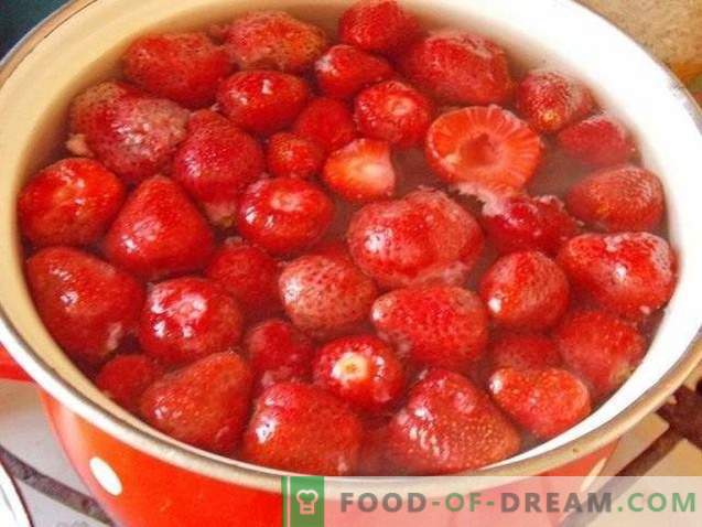Compote de fraises