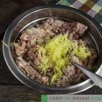 Galettes de viande rapides au brocoli en sauce béchamel