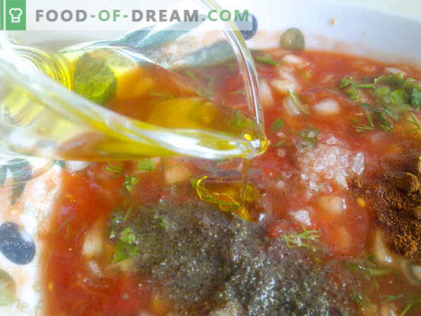 Recette de gaspacho - Préparer une soupe froide aux tomates selon une recette espagnole