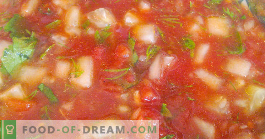 Recette de gaspacho - Préparer une soupe froide aux tomates selon une recette espagnole
