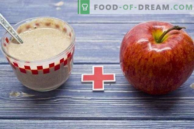 Smoothies Pomme et Hercule - Petit déjeuner santé