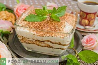 Homemade Tiramisu Dessert Recipe