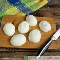Snack aux œufs simple avec pâté aux champignons