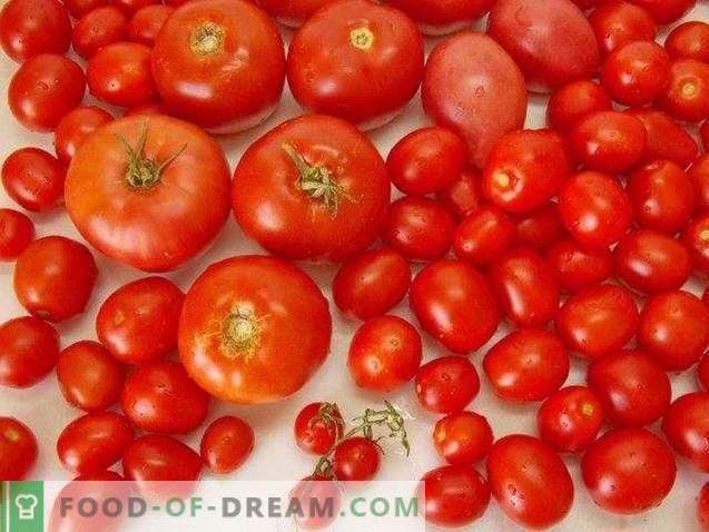 Tomates dans leur propre jus