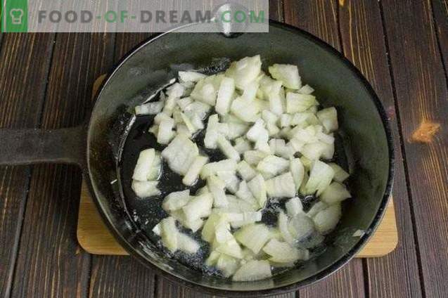 Purée de pommes de terre à l'aubergine