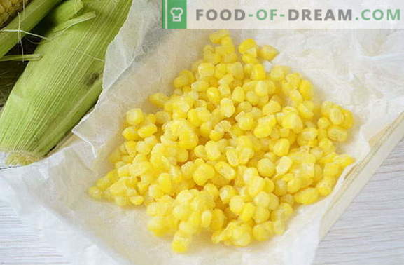 Comment congeler le maïs en grains