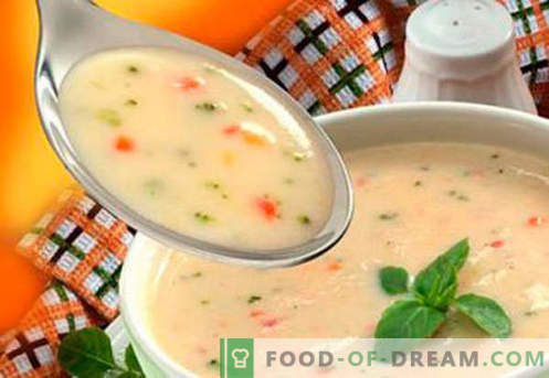 Soupes pour les enfants - recettes éprouvées. Comment bien et savoureux cuire les soupes pour les enfants.