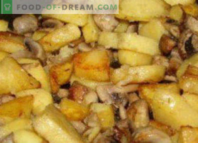Frit avec des pommes de terre Maslata, recettes de cuisine