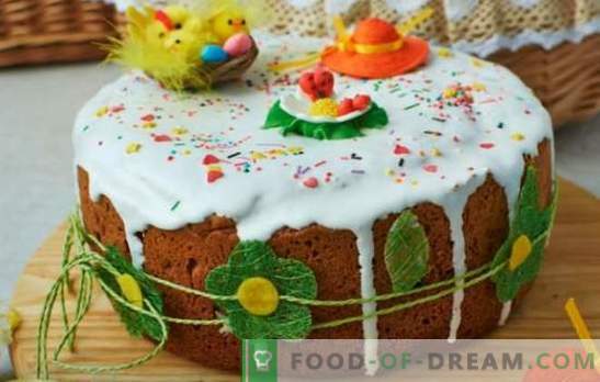 Gâteau de Pâques dans une mijoteuse - un minimum d’effort, un maximum de goût. Les meilleures recettes pour le gâteau de Pâques dans un multicuiseur