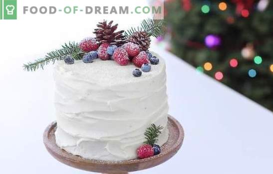 Cake Winter Beau Festif Original Recettes De Gateaux Maison Simples Hiver Avec De La Creme Chocolat Creme Sure