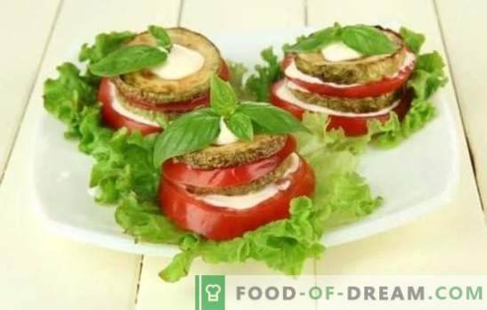 Le Zucchini Snack with Tomatoes est un plat original à base de produits simples! Collations de courgettes à la tomate: faites frire, mijotez et faites cuire au four