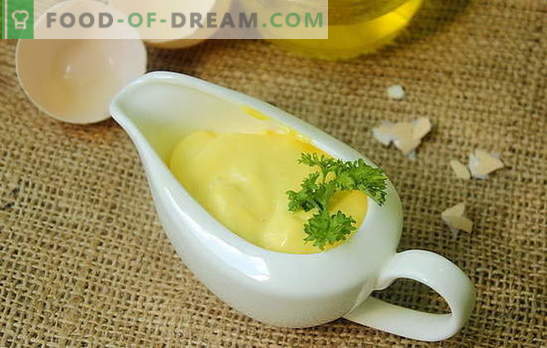 Comment préparer de la mayonnaise à la maison - les meilleures recettes de sauce épicée. Mayonnaise maison savoureuse