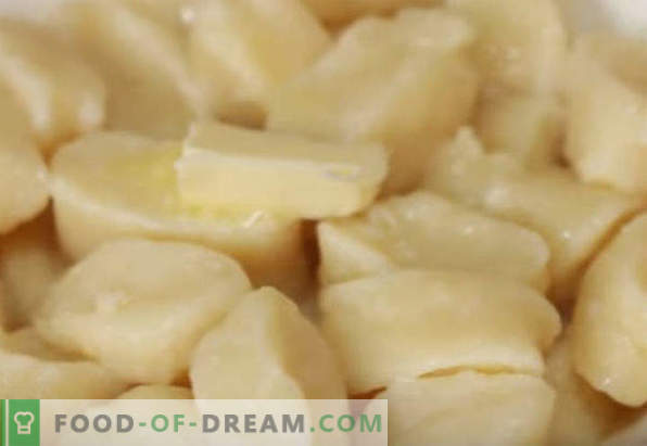 Boulettes de fromage cottage paresseuses, recettes comme dans un jardin, avec des leurres, diététiques, avec des fruits secs