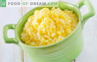 Bouillie de mil au lait - «bouillie jaune» de l’enfance. Nous apprenons à faire cuire la bouillie de mil au lait - parfumé, nutritif