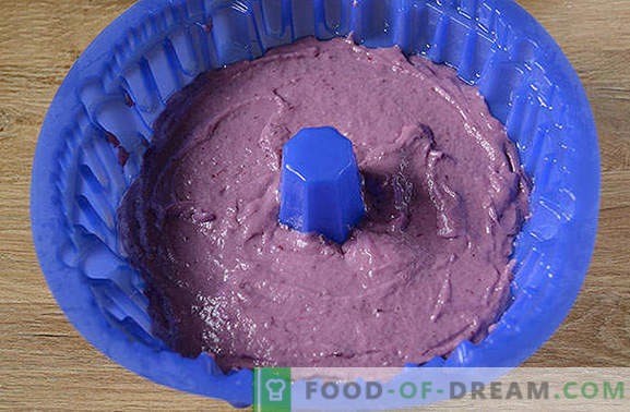 Pie for jam: une variation sur le thème des muffins maigres au lait de coco. Photo-recette pas à pas de l'auteur pour un simple gâteau à la confiture