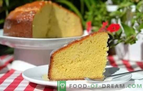 Gâteau éponge brassé - sentez-vous comme un vrai chef pâtissier! Recettes pour génoise et desserts avec lui