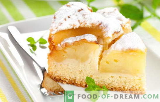 Les muffins faits maison sont toujours spéciaux: les tartes au kéfir aux pommes. Recettes simples pour la pâte et fourrages pour tartes au kéfir de pomme