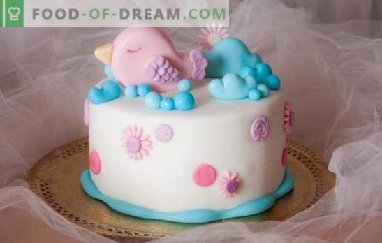 Gâteau pour une fille de vos propres mains - nous faisons un dessert fabuleux! Les meilleures recettes de gâteaux faits maison simples pour une fille avec ses propres mains