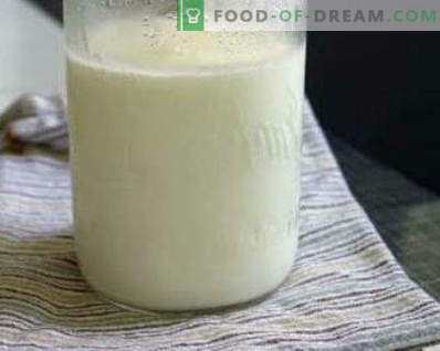Que peut-on faire de lait aigre, recettes de lait aigre