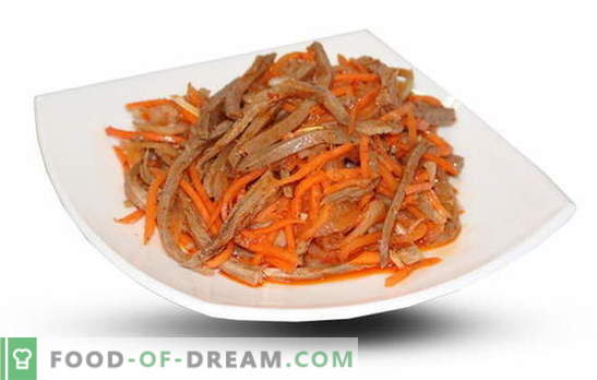 Les salades de carottes et de viande sont si différentes, si savoureuses et si saines! Classique et exotique: recettes de salade de carottes à la viande