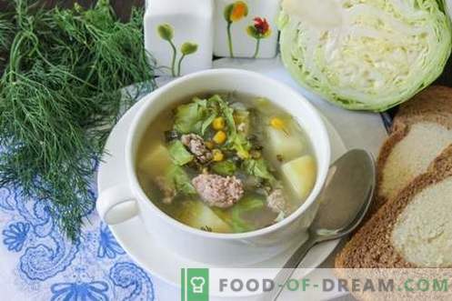 Grüne Suppe aus jungem Gemüse - Sommergericht für jeden Tag