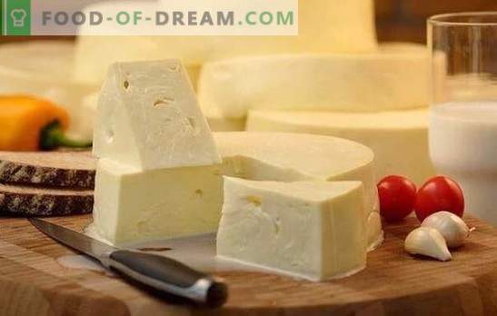 Comment cuisiner rapidement le suluguni à la maison: la recette du jeune fromage blanc. Cuisine du fromage suluguni doux à la maison