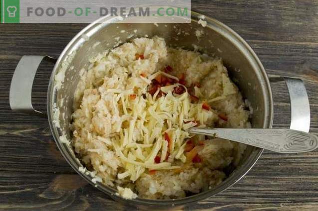 Rouleaux de chou paresseux au four avec riz et poulet à la sauce tomate