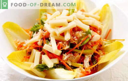 Salade aux carottes et craquelins coréens: recettes. Cuisiner à la maison une délicieuse et copieuse salade de carottes et de craquelins coréens