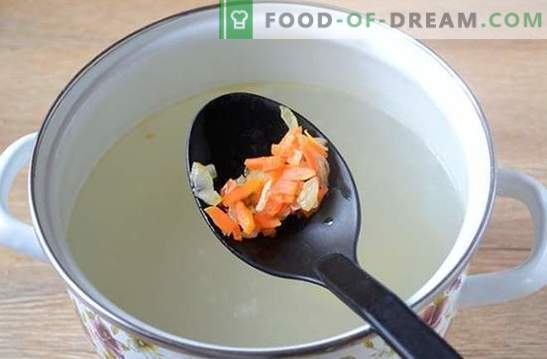 Супа със свинско кюфте: фото рецепта! Лека и подхранваща супа за цялото семейство за 45 минути