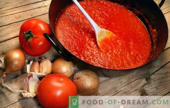 Sauces à la tomate pour l’hiver: du ketchup géorgien à l’adika de Crimée. Nous préparons des sauces tomates faites maison pour l’hiver