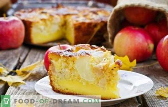 La tarte aux pommes (recette étape par étape) est un mets délicat fait maison. Tarte aux pommes: cuisson étape par étape
