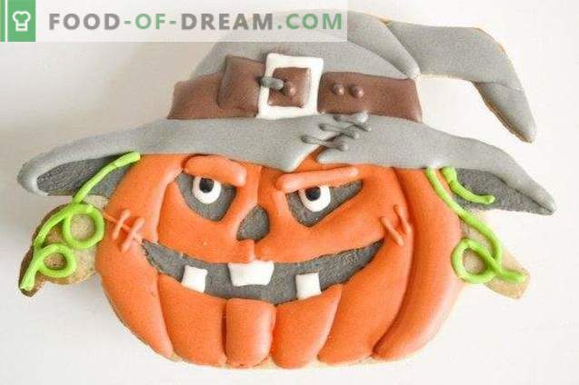 Kürbis Jack Halloween-Kekse