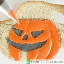 Kürbis Jack Halloween-Kekse