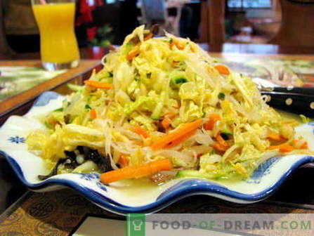 Salade de Pékin - les meilleures recettes. Comment bien cuire une salade de Pékin.
