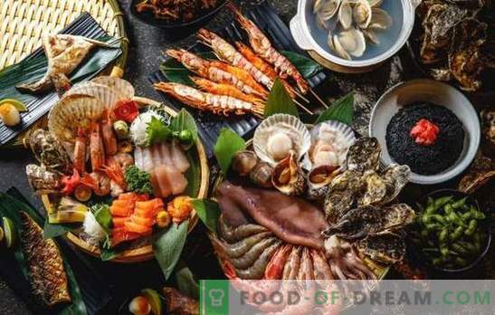 Table thématique du Nouvel An: poisson et fruits de mer uniquement
