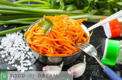 Köstliche koreanische Karotten in 15 Minuten