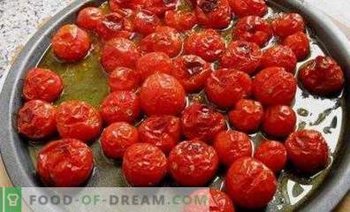tomates frites pour l'hiver