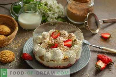 Bagatelle aux fraises - un dessert léger